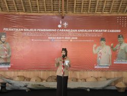 Kak Atalia Praratya Lantik Pengurus Mabicab Gerakan Pramuka Kabupaten Pangandaran Masa Bhakti 2021-2026