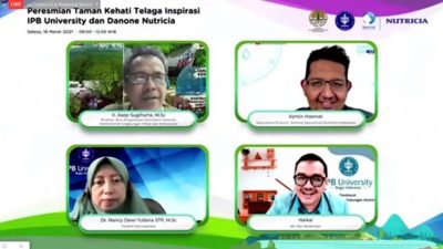 IPB - Danone Indonesia Kolaborasi Lestarikan Flora dan Fauna Endemik Lokal