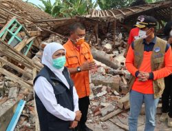 Kepala BNPB Tinjau Lokasi Gempabumi di Malang Jawa Timur