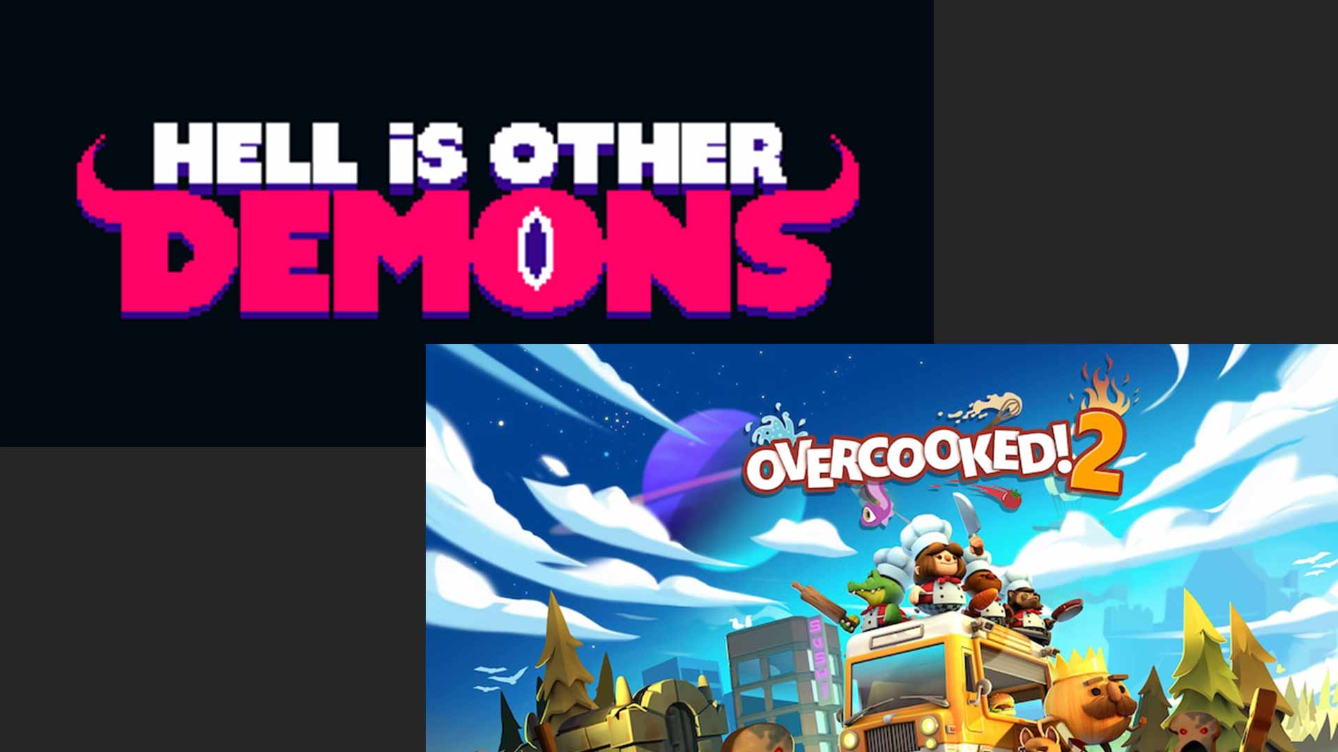 Overcooked 2 e Hell is other demons estão de graça na Epic Games