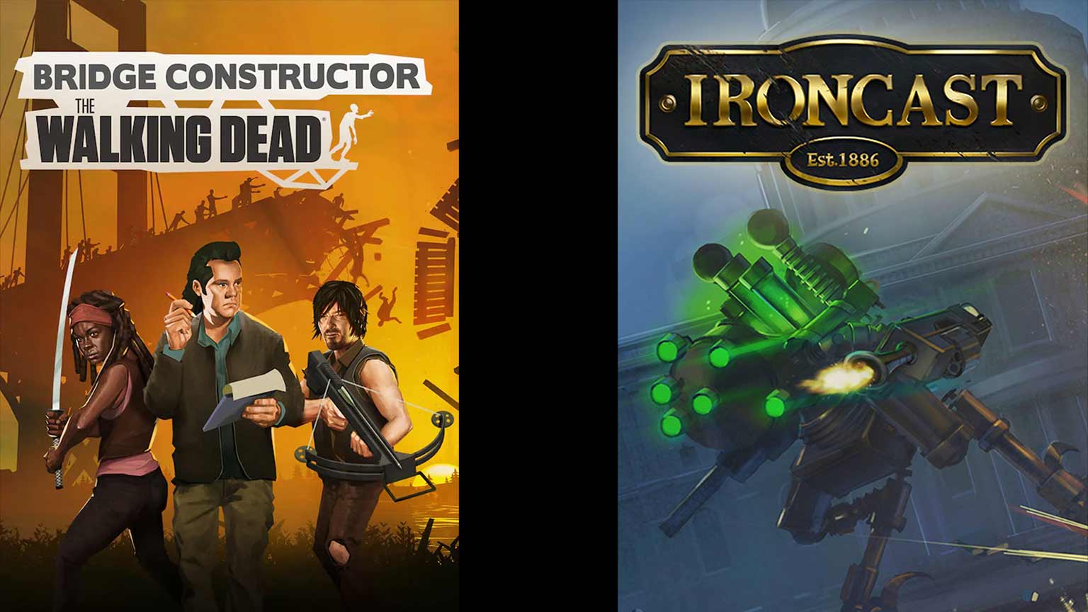 Game Gratis Epic Games Minggu Ini, Bridge Constructor The Walking Dead dan Ironcast