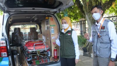 Jabar Bergerak Salurkan Bantuan Dua Unit Ambulans