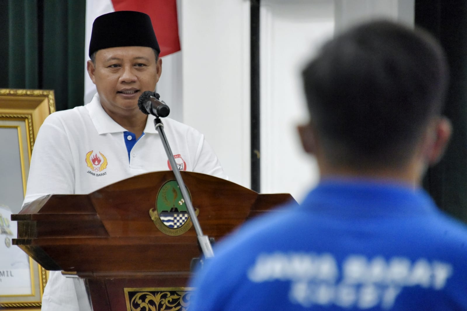 Wagub Jabar Uu Ruzhanul Ulum Lepas Atlet Rugbi Menuju PON Papua