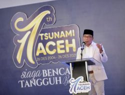 Kunjungi Museum Tsunami Aceh, Ridwan Kamil Teteskan Air Mata di Sumur Doa