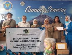 IKWI Jabar Sumbangkan Peralatan Trauma Healing Bagi Anak Korban Semeru