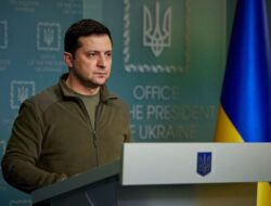 Serang Daerah Perkotaan, Presiden Ukraina Volodymyr Zelenskyy Kecam Agresi Militer Rusia