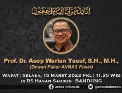 Guru Besar Unpar Prof. Asep Warlan Yusuf Wafat, Plt Walikota Bandung Yana Muyana Berduka