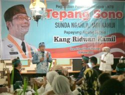 Temui Warga Sunda di NTB, Ridwan Kamil : Jaga Nama Baik Jawa Barat