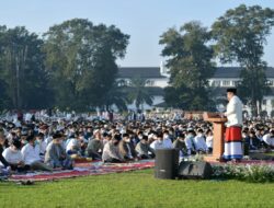 Salat Idulfitri di Gasibu, Ridwan Kamil: Meraih Kemenangan di Hari Bahagia