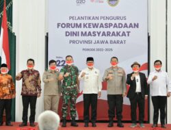 FKDM Periode 2022-2025 Dilantik, Ini Pesan Gubernur Jabar Ridwan Kamil