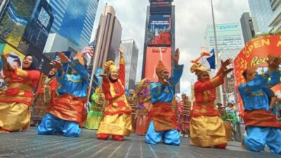 Misi Budaya, Pergelaran Flash Mob Angklung di Amerika Serikat