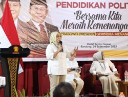 Keterwakilan Perempuan Partai Gerindra di Parlemen Masih Dibawah 30℅