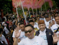 World Walking Day 2022, Ridwan Kamil Jalan Kaki Bersama Warga Bogor