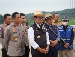 Jelang Masa Angkutan Lebaran 2023, Gubernur Jabar Pantau Kesiapan Tol Cisumdawu