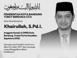 Anggota Komisi A DPRD Kota Bandung Khairullah Meninggal Dunia, Pemkot Berduka