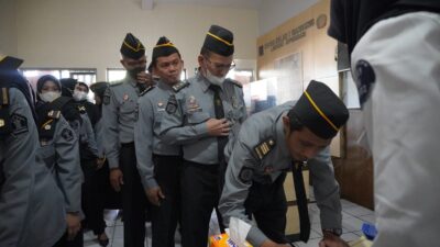 BNN Kota Bandung Gelar Tes Urine di Bapas Kelas l