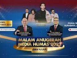 Pemdaprov Jabar dan 5 Kabuoaten/ Kota Raih Penghargaan Anugerah Media Humas 2023