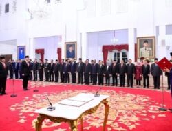 Presiden Jokowi Lantik Agus Harimurti Yudhoyono Sebagai Menteri ATR/BPN dan Hadi Tjahjanto Sebagai Menko Polhukam