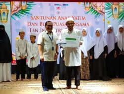 PT Len Industri (Persero) Serahkan Santunan Kepada 10 Yayasan Yatim dan Dhu’Afa