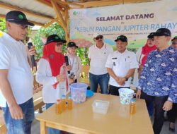 Jaga Ketahanan Pangan, PT SEI Bersama Warga Jupiter Selatan Komplek Margahayu Raya, Sulap Lahan Non Produktif Menjadi Kebun Pangan