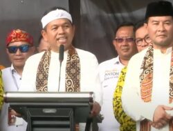 Dedi – Erwan Daftar ke KPU Jadi Bakal Calon Gubernur dan Wakil Gubernur Jabar 2024