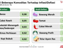 BPS Jabar: Masuki Musim Kemarau, Waspada Kenaikan Harga Produk Hortikultura
