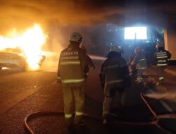 Kebakaran Mobil di Viaduct Kota Bandung Tidak Berdampak pada Perjalanan Kereta Api Daop 2