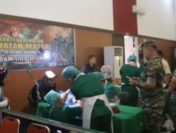 HUT ke-79 TNI, Kodam III/Slw Gelar Bakti Kesehatan