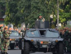 Prajurit Siliwangi Sambut Mayjen TNI Dadang Arif Abdurahman, S.E., M.Si.