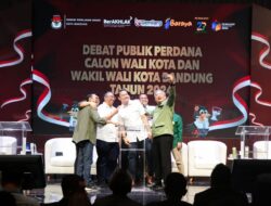 Debat Perdana Calon Wali Kota Bandung Berjalan Kondusif