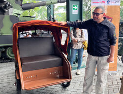 Kunker Spesifik Komisi VI DPR RI, PT Len Industri Pamerkan Produk e-tactical bike (Sprint) dan Becak Listrik (Blist)
