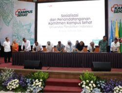 UPI Sosialisasikan dan Tandatangani Komitmen Program Kampus Sehat