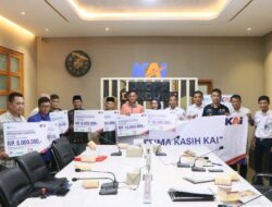 KAI Daop 2 Serahkan Bantuan TJSL Bina Lingkungan Rp120,7 Juta