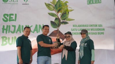 PT SEI Kolaborasi dengan Stakeholder Tanam Ribuan Bibit Pohon di Taman Kehati Kota Bandung