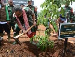 Pangdam III/Slw Dampingi Kasad Canangkan “Agro Forestry”