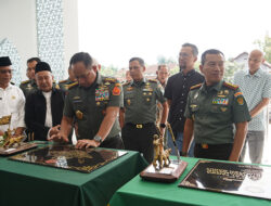 Pangdam III/Slw Dampingi Panglima TNI Resmikan Masjid Al-Jihan Garut