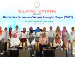 Wakil Ketua DPRD Jawa Barat Iwan Suryawan Terima Audiensi Komunitas Perempuan Wanoja Binangkit Bogor