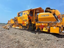 Tingkatkan Keselamatan, KAI Ganti Rel Baru Sepanjang 495.562 Meter dan 210 Unit Wesel