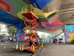 Mural Kolong Jembatan Pasupati Bakal Jadi Terpanjang di Indonesia