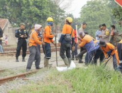 Tekan Angka Kecelakaan,PT KAI Daop 2 Bandung Tutup 36 Perlintasan Sebidang Liar