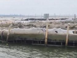 Tidak Berizin dan Langgar Tata Ruang Laut, KKP RI Segel Pagar laut di Desa Segarajaya Kabupaten Bekasi