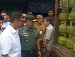 Pangdam III/Slw Tinjau Aktivitas Pangkalan Elpiji di Bogor