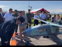 PTDI Lakukan Demo Flight Drone Pengintai UAV Wulung diBandung Barat