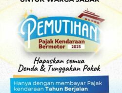 Pemdaprov Jabar Hapus Tunggakan Pajak Kendaraan Bermotor