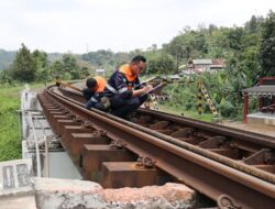 KAI Daop 2 Bandung Pastikan Perjalanan Kereta Api Aman Pasca Gempa di Pangandaran