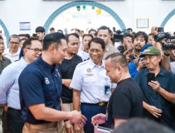 Tinjau Mudik Lebaran, Menko IPK Agus Harimurti Puji Stasiun Pasar Senen yang Semakin Cantik