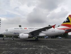 PTDI Tuntaskan Serangkaian Pekerjaan Perawatan Pesawat A319 Milik Aero Dili, Timor Leste
