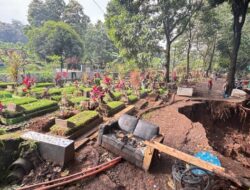 Pemkot Bandung Gerak Cepat Tangani Longsor di TPU Nagrog, Delapan Makam Direlokasi