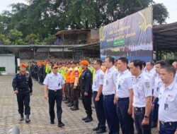 Daop 2 Bandung Laksanakan Apel Gelar Pasukan Tanda Dimulainya Posko Angkutan Lebaran 2025