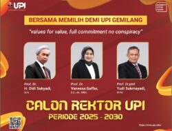 Sidang Pleno MWA UPI Tetapkan Tiga Calon Rektor UPI Periode 2025-2030